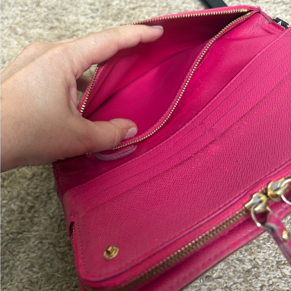 Louis Vuitton LV Murakami Insolite black pink long zip wallet wristlet authentic - Picture 13 of 17